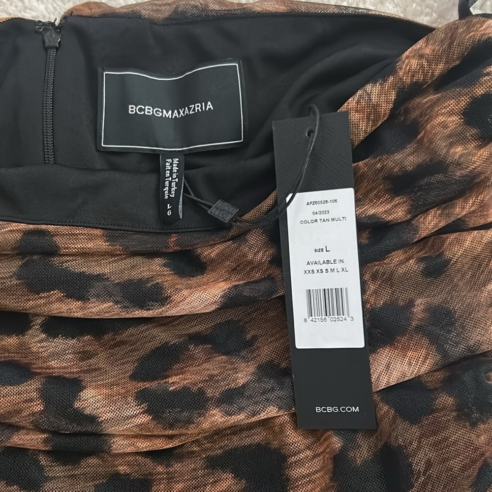 NWT bcbgmaxazria elowen strapless dress - Picture 4 of 6